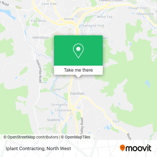 Iplant Contracting map