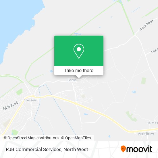 RJB Commercial Services map