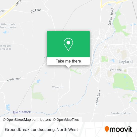 Groundbreak Landscaping map