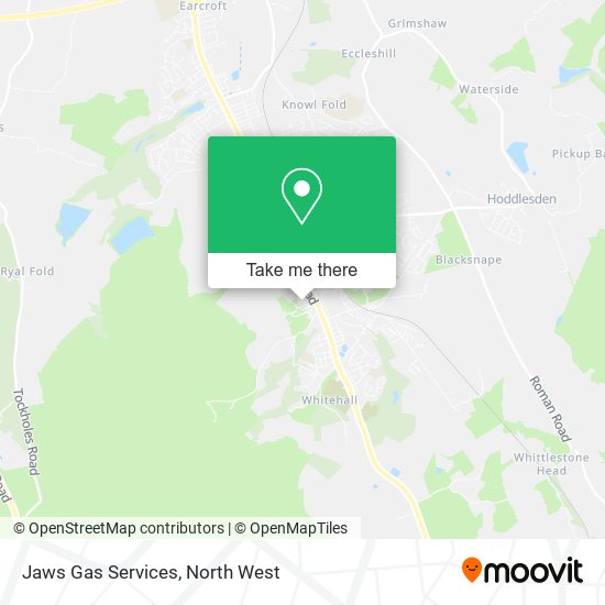 Jaws Gas Services map