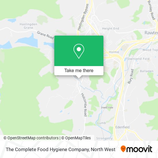 The Complete Food Hygiene Company map