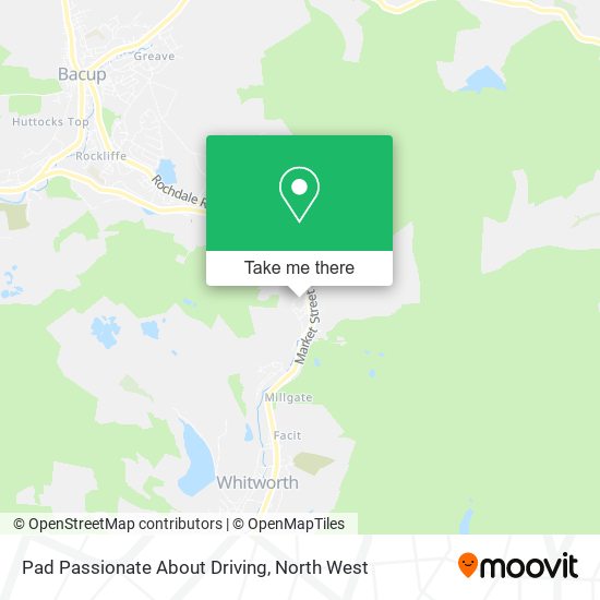 Pad Passionate About Driving map