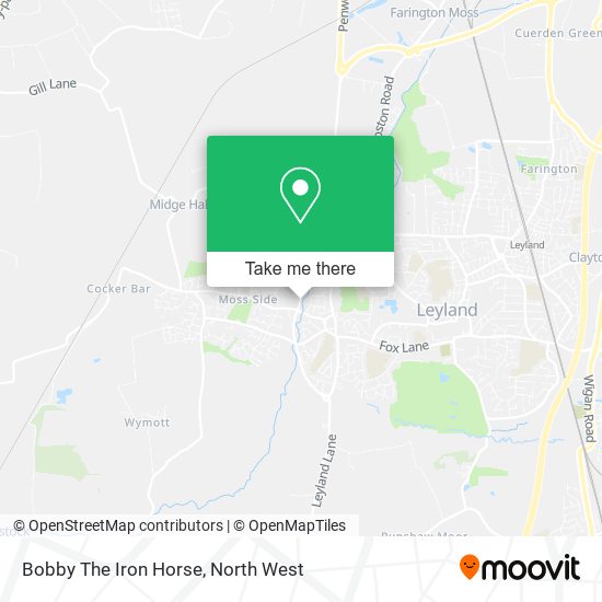 Bobby The Iron Horse map