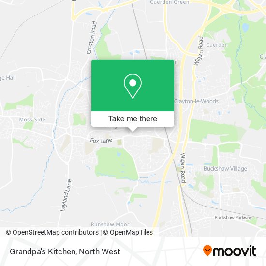 Grandpa's Kitchen map