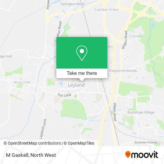M Gaskell map