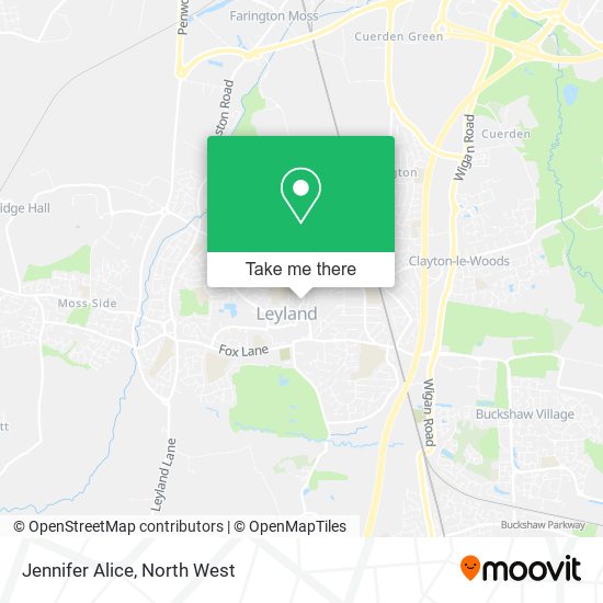 Jennifer Alice map