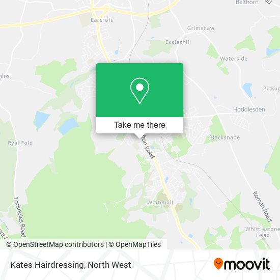 Kates Hairdressing map