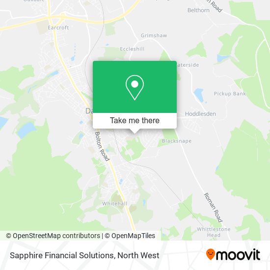 Sapphire Financial Solutions map