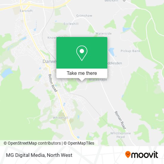 MG Digital Media map