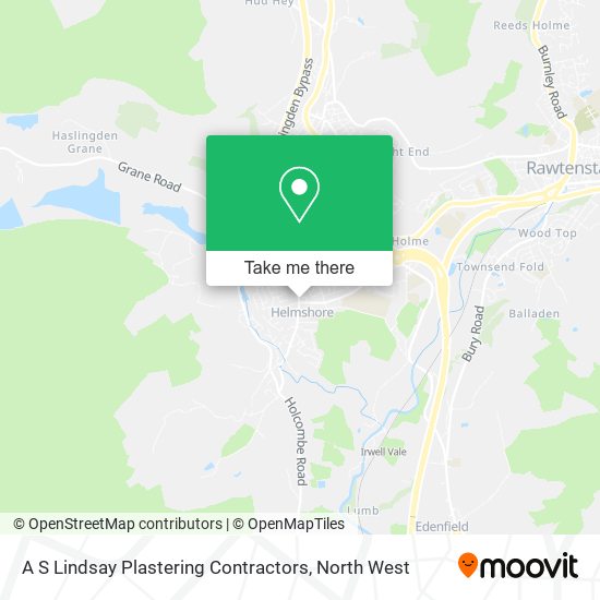A S Lindsay Plastering Contractors map