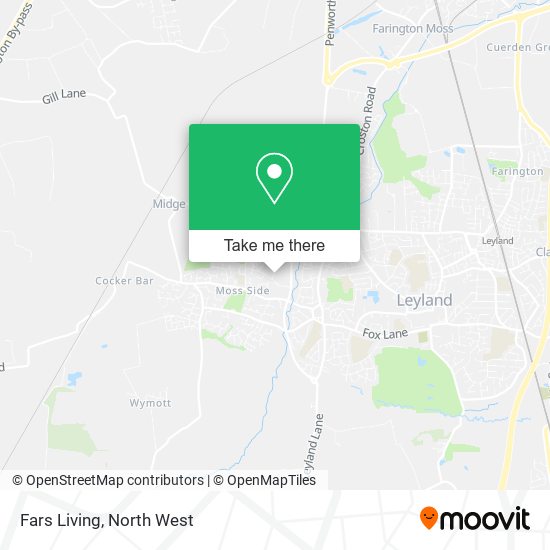 Fars Living map
