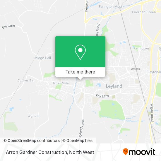 Arron Gardner Construction map