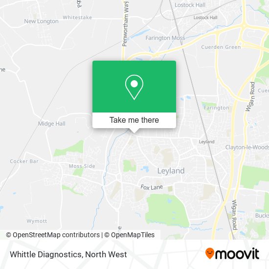 Whittle Diagnostics map