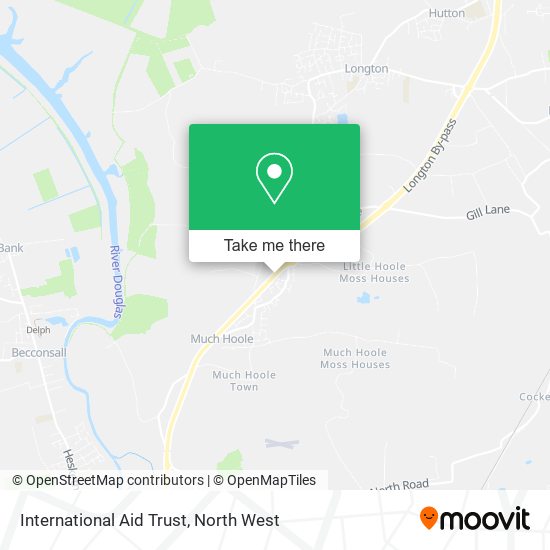 International Aid Trust map