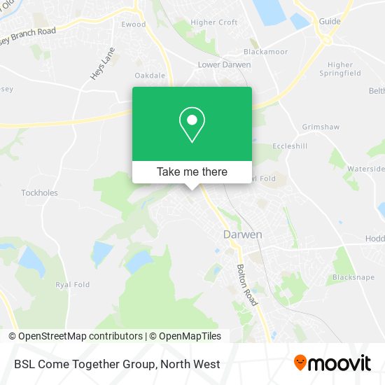 BSL Come Together Group map