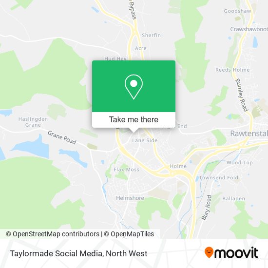 Taylormade Social Media map