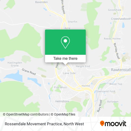 Rossendale Movement Practice map