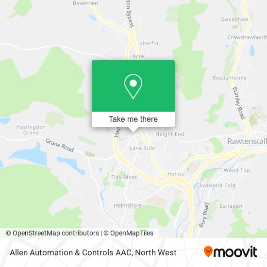 Allen Automation & Controls AAC map