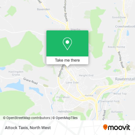 Attock Taxis map