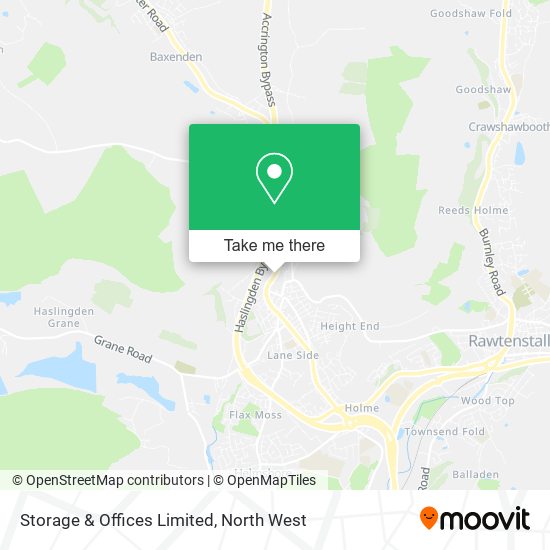 Storage & Offices Limited map