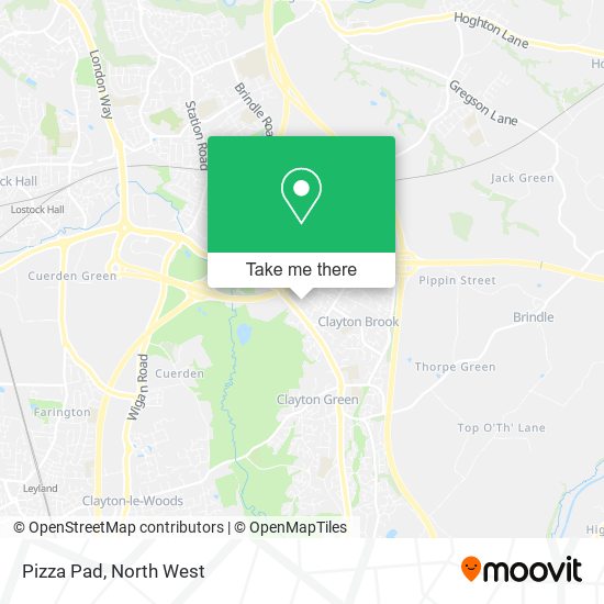 Pizza Pad map