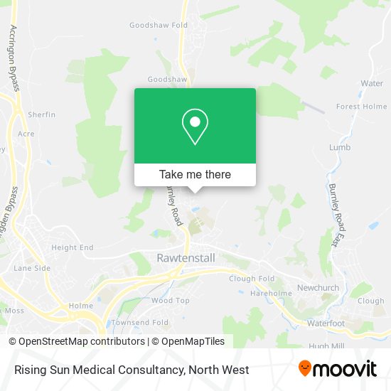 Rising Sun Medical Consultancy map