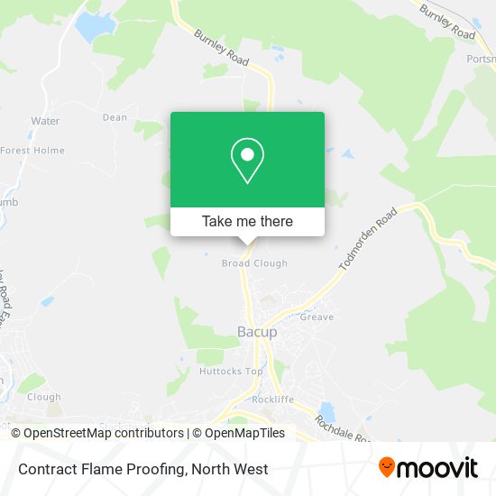 Contract Flame Proofing map