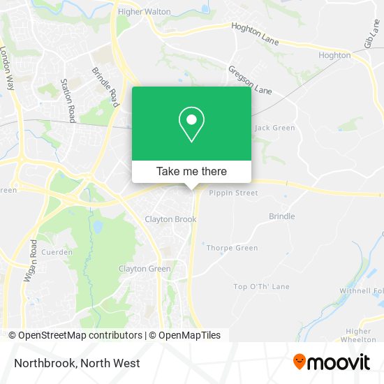 Northbrook map