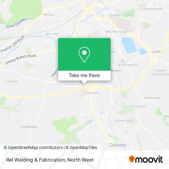 Rel Welding & Fabrication map
