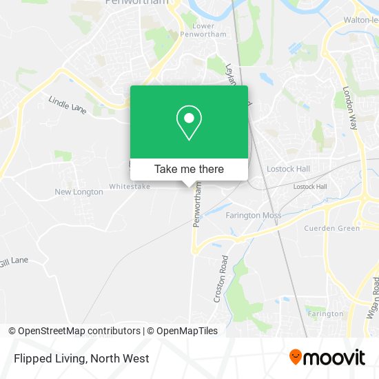 Flipped Living map