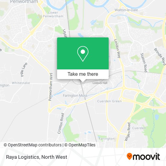 Raya Logistics map