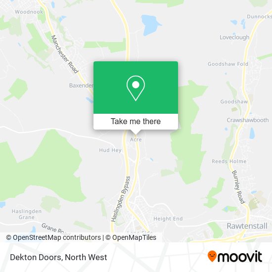 Dekton Doors map
