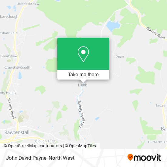 John David Payne map