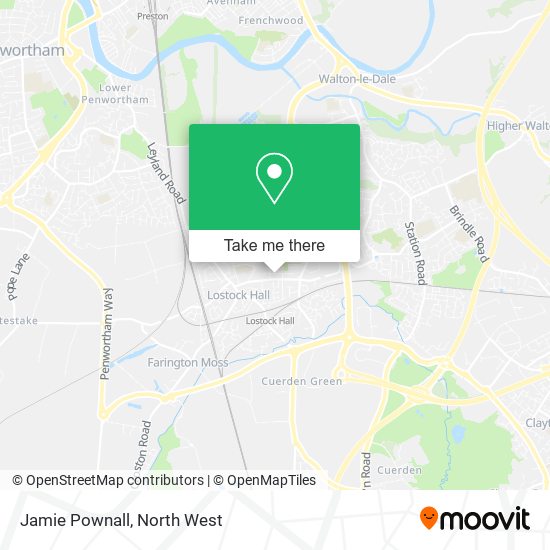 Jamie Pownall map