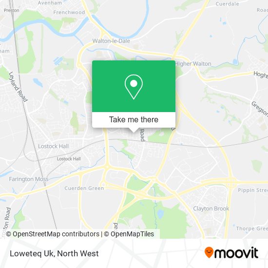 Loweteq Uk map