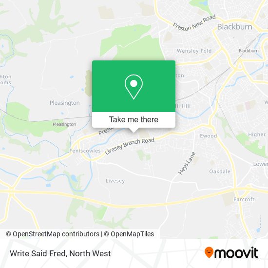 Write Said Fred map