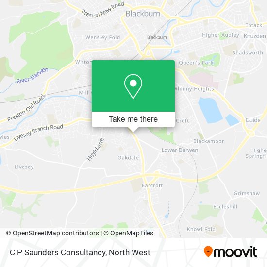 C P Saunders Consultancy map