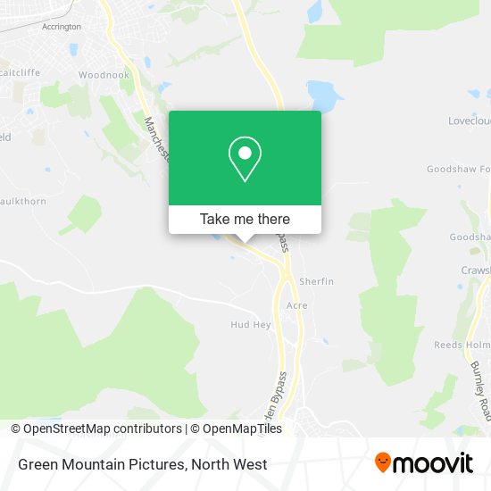 Green Mountain Pictures map