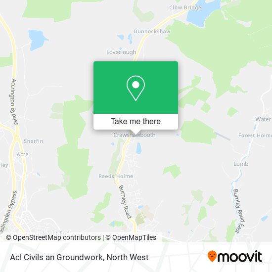 Acl Civils an Groundwork map