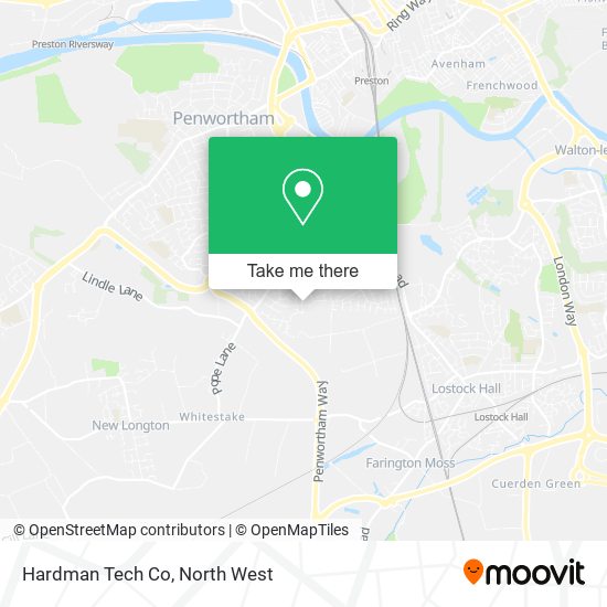 Hardman Tech Co map