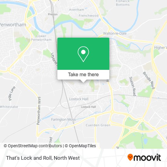 That's Lock and Roll map