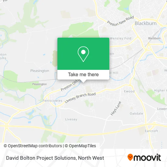 David Bolton Project Solutions map