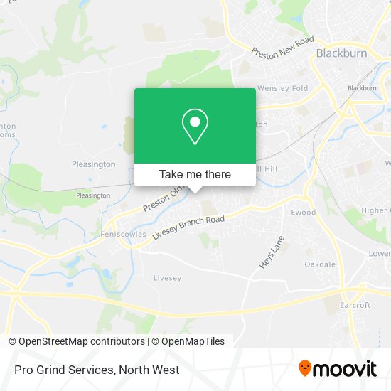 Pro Grind Services map