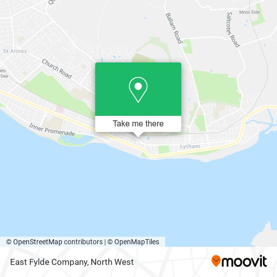 East Fylde Company map