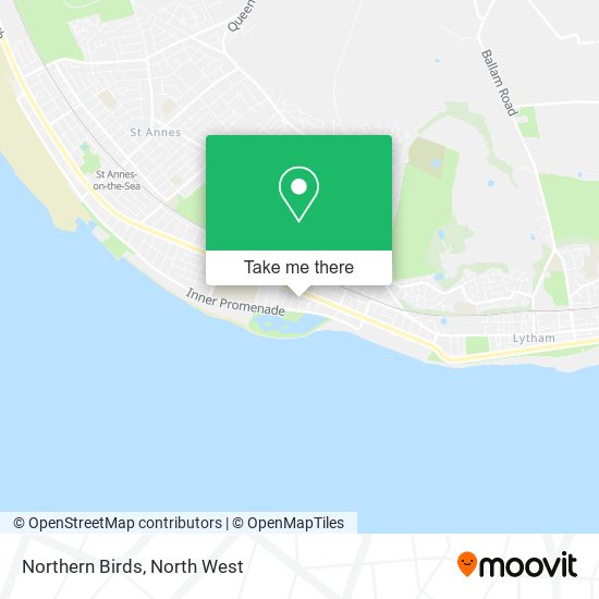 Northern Birds map