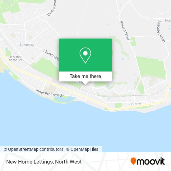 New Home Lettings map
