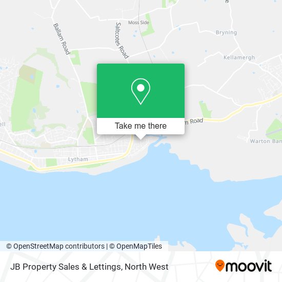 JB Property Sales & Lettings map
