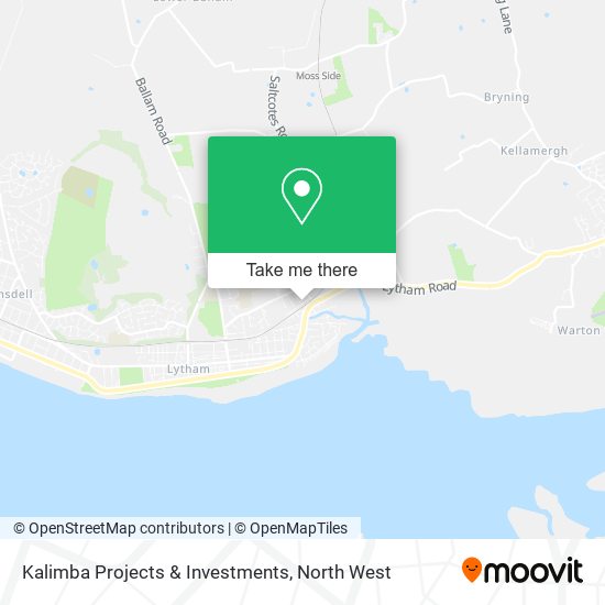 Kalimba Projects & Investments map