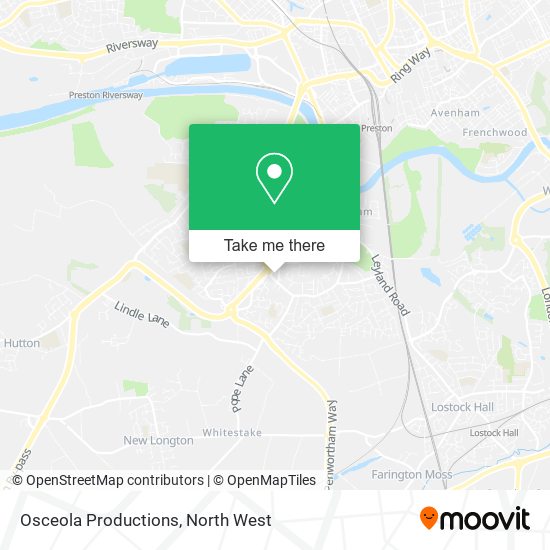 Osceola Productions map