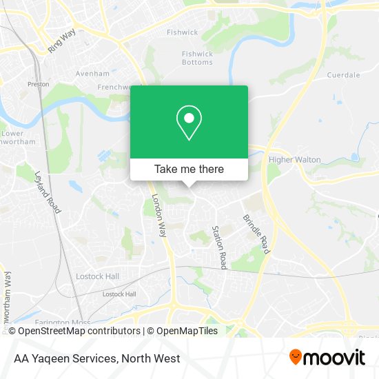 AA Yaqeen Services map